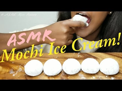 MOCHI ICE CREAM!  떡 아이스크림  もちアイスクリーム   ASMR Eating Sounds / MUKBANG