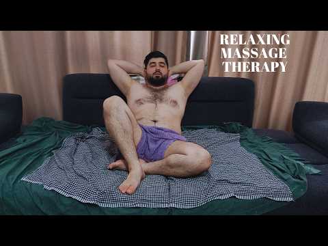 LEGENDARY POST-WORKOUT RELAXING FULL BODY TURKISH MASSAGE - CHEST,LEG,BACK,ARM,FOOT,BELLY MASSAGE