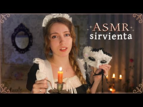ASMR ✨ SIRVIENTA te prepara para el BAILE a escondidas 🎭 BRIDGERTON RP ✨