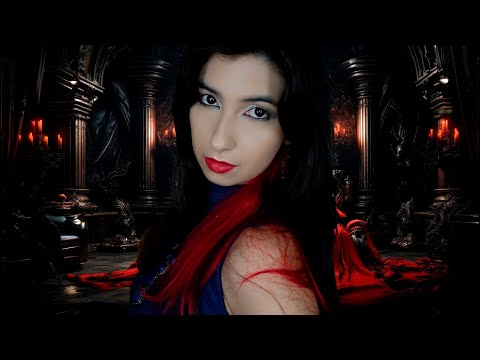 ASMR  Vampira te transforma sem querer... 🧛🏻‍♀️