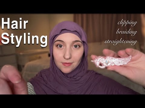ASMR Styling Your Hair & Personal Attention For Sleep
