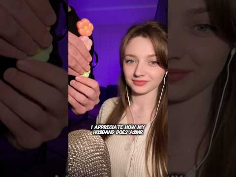 I appreciate how my husband does asmr #asmr #asmrsounds #asmrrelax #asmrsleep #relax #tingles