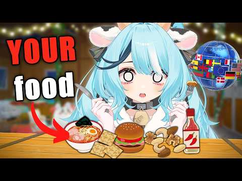 Trying Out (Your) International Snacks! 🍽 Food Handcam