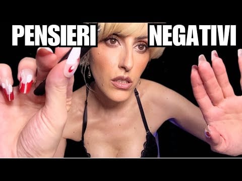 ASMR RIMUOVO I TUOI PENSIERI NEGATIVI 🧠✨ SENZA INTERRUZIONI-intense Whispering💆🏻‍♂️Marzia asmr
