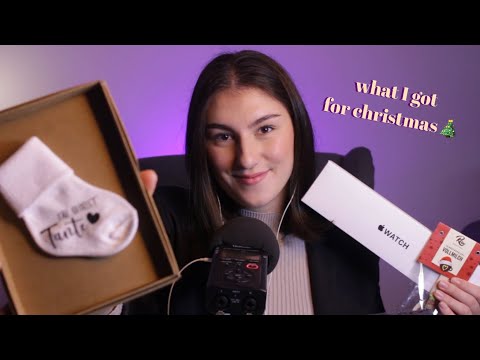 [ASMR] what I got for christmas 2022🎄 (german/deutsch)