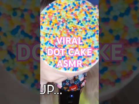 VIRAL DOT CAKE ASMR #mukbang