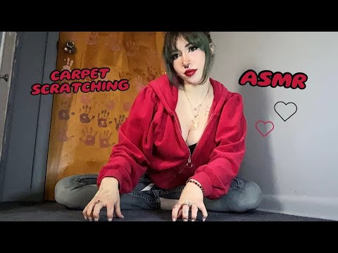 ASMR Carpet Scratching | Wall Tapping, No Talking