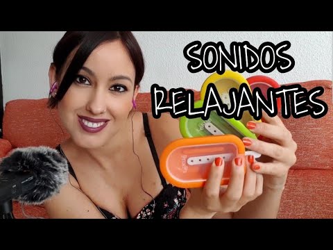 ASMR SESION MUY RELAJANTE DE SONIDOS- Duerme profundamente con estos sonidos y con estos susurros