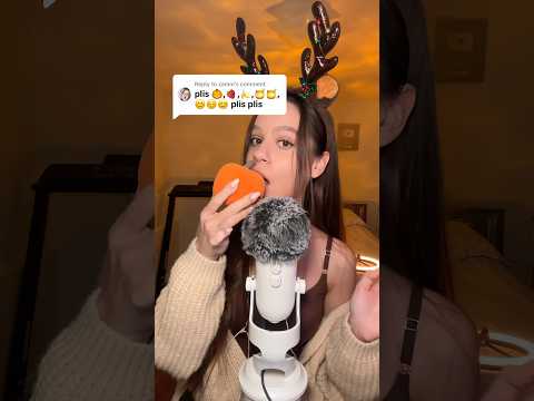 ASMR EMOJI CHALLENGE!🧡 #asmrvideo #tingles #asmrtriggers #asmrtingles #emoji #emojichallenge #sleep