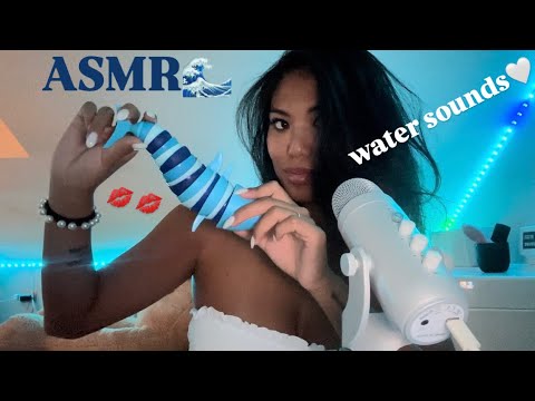 ASMR | THIS SOUNDS WILL REMIND YOU THE SEA🤍🌊 (wet sounds, water, TICO TICO…)