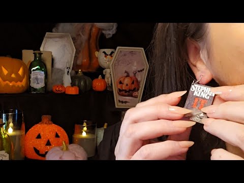 ASMR Fast Scratching and Tapping On Earrings! No Taking After Intro 