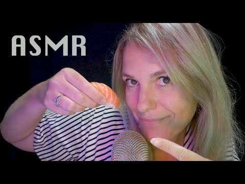 ASMR FR 🍣 Mukbang - Dégustation de sushis et blabla
