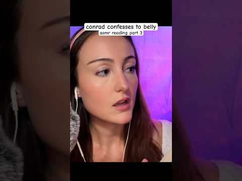 conrad confesses his love to belly part 3 - reading the summer I turned pretty asmr