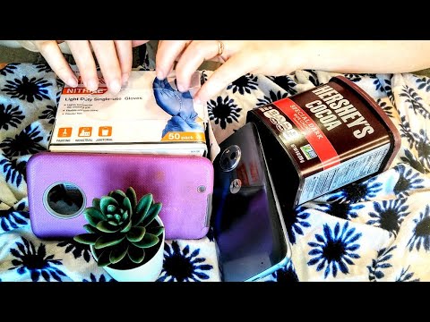 ASMR Fast & Slow TAPPING - Alternating Speeds/Patterns {No Talking} Plastic - Cardboard - Phone 🌸