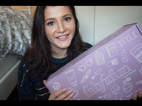 ASMR FabFitFun Unboxing (Whispering, Tapping & Crinkles)