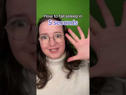 How to fall asleep in 5 seconds #asmr #asmrshorts #fallasleepinunder5minutes