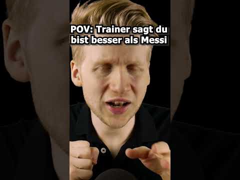 ASMR - POV: Trainer sagt du bist besser als Messi! #shorts #asmr #roleplay #deutscheasmr