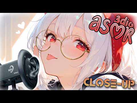 ‼️(3DIO) Close-Up Ear to Ear ASMR 💤