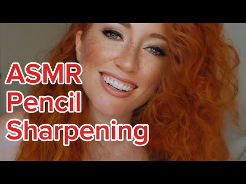 ASMR Sounds of Pencil Sharpening ✏️ ✂️