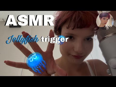 ASMR 🐰💤 || Jellyfish trigger 🪼 ~ mouthsounds, visual triggers