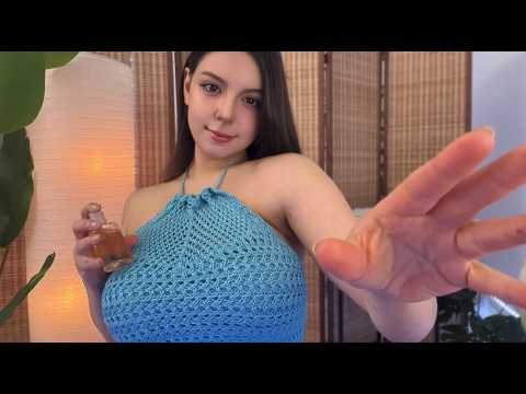 Summer Spa ASMR 🏝️ Oil Ear Massage