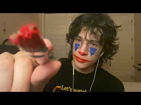 ASMR Doing Clown Makeup On Both Of Us 💤