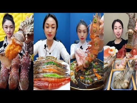 🦐🦞 Giant King Crab Mukbang | Ultimate Seafood Boil | No Talking Eating Sounds