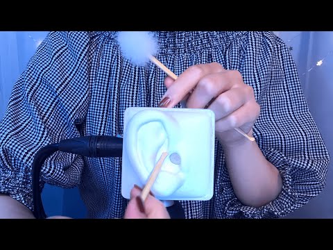 ASMR Rough & Random Ear Cleaning for Deep Sleep (No Talking) / 耳かき