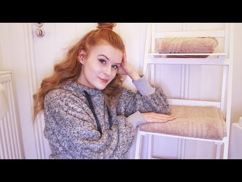 Sleepy ASMR towel folding sounds
