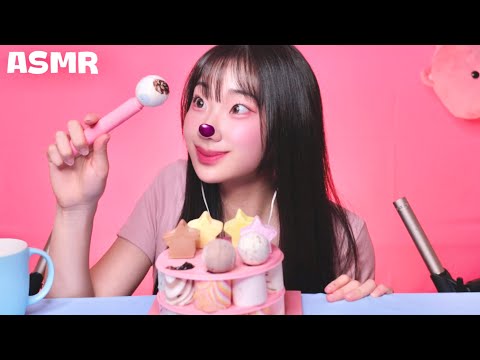 ASMR 베라 잔망루피 케이크 샤옴샤옴꼴깍