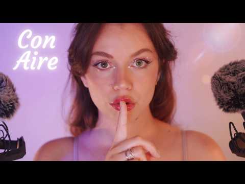 ✨RECUPERA las COSQUILLAS ASMR✨ Secretos INAUDIBLES con AIRE 🌬️