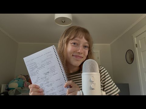 asmr || teaching you canadian government structure ! 