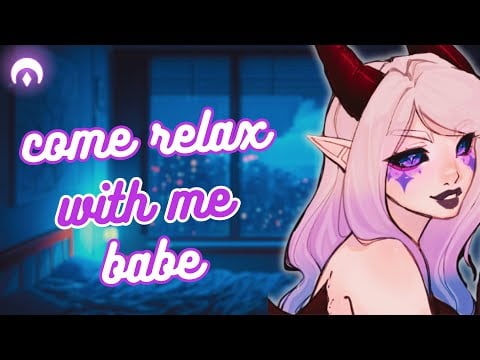 Demon Girlfriend Relaxes You ASMR [Exotic Accent] [Scratching] [F4A]