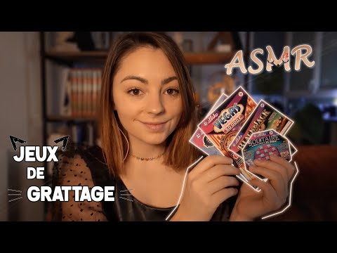 ♡ ASMR  - Jeu à gratter (Indice : j'ai gagné !) ♡