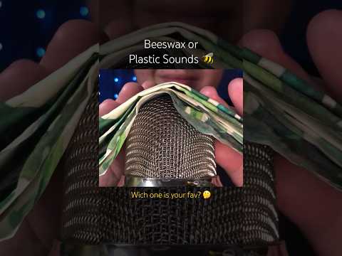 Beeswax or Plastic Sounds? #asmr