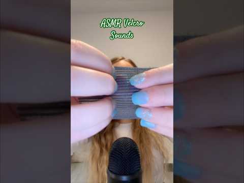 ASMR Velcro Sounds 🤍 #asmrvideos #asmrsound #shorts #tinglesasmr #asmr