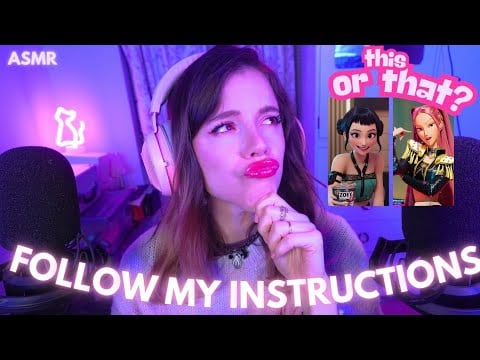 ASMR Ear To Ear Whispers + Face Touching For Anxiety Relief ✨️