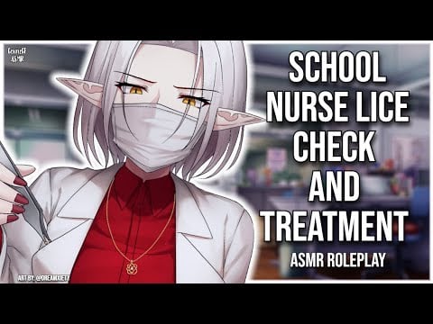 3DIO ASMR | School Nurse Lice Check & Treatment 🩺 | British Accent, Head Scratches & Whispers