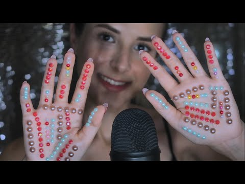 ASMR STRASS NO MICROFONE PARA TE ARREPIAR 🧠