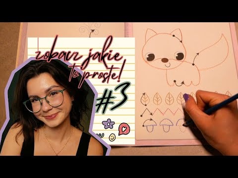 ASMR najprostsze rzeczy na świecie! #3 ☀️ szlaczki, rysowanie, bliski szept, overexplaining