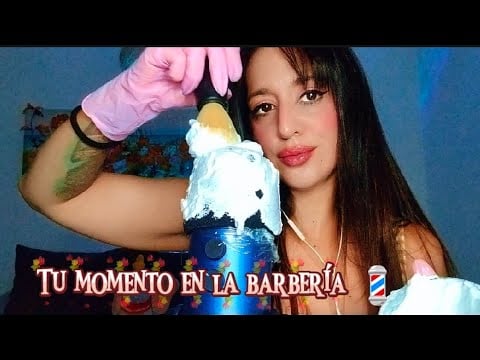 ASMR Barbería – Te arreglo con sonidos relajantes y cuidado personal 💈✨ 