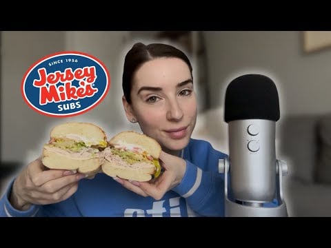 ASMR | Jersey Mike's Mukbang