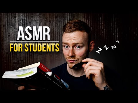 ASMR for Students who need Quality Sleep🎓📚