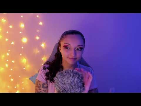 Fuzzy Mic Massage ASMR (2+ Hrs & No Talking)