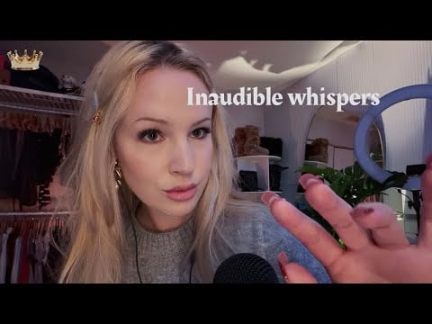 Inaudible whispers & hand movements for full-body tingles | Tingle Master ASMR