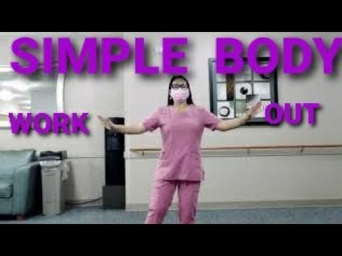 EASY  EXERCISE  TO LOSE BELLY FAT AT WORK FOR BEGINNERS:Igorota in Denver Colorado USA 🇺🇸
