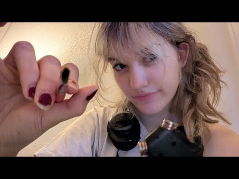 POV: I'm painting you with mouth sounds ASMR