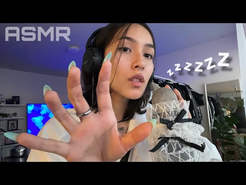 ASMR ☆ RELAXING CALM TRIGGERS FOR SLEEP (trigger assortment w/ hand movements)