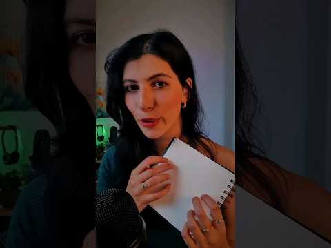 ASMR po polsku SZKICUJĘ CIĘ roleplay #asmrshorts