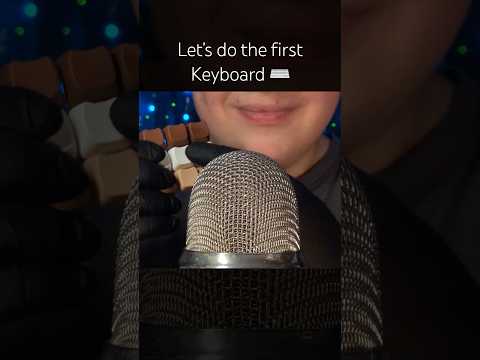 Let’s do the 1 keyboard again! 🤍 #asmr